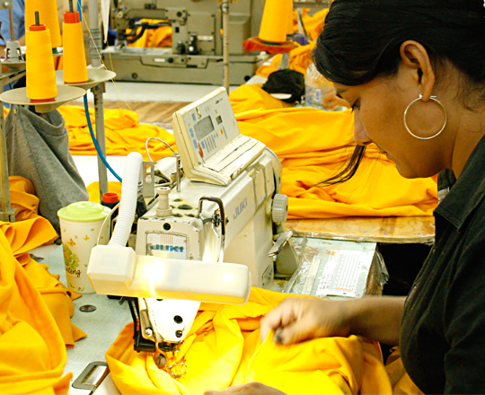Apparel manufacturing in Honduras