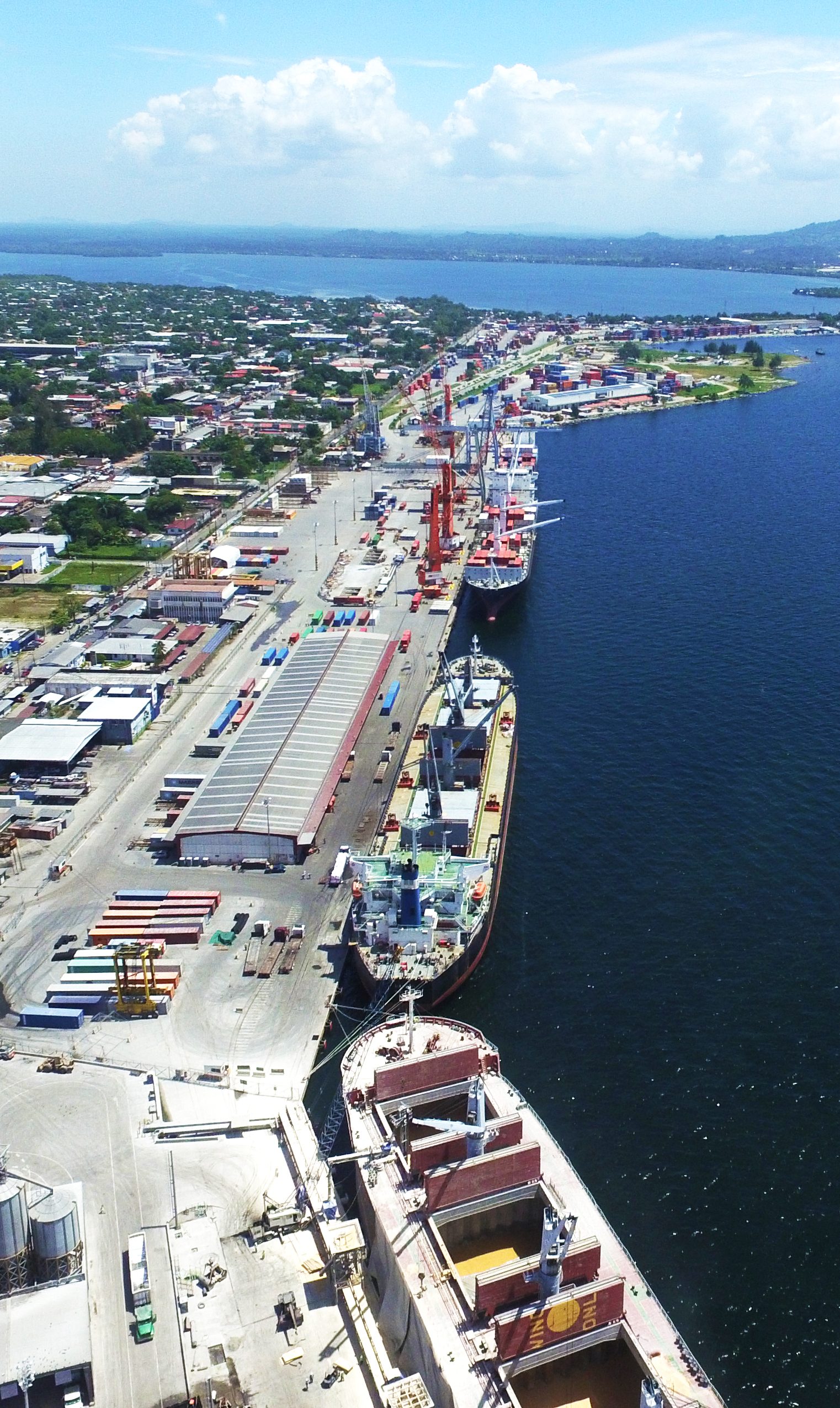 Puerto Cortés logistics infrastructure in Honduras