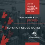 SUPERIOR GLOVE HONRADA CON PREMIO A LA CULTURA CORPORATIVA MÁS ADMIRADA DE CANADÁ™ 2024