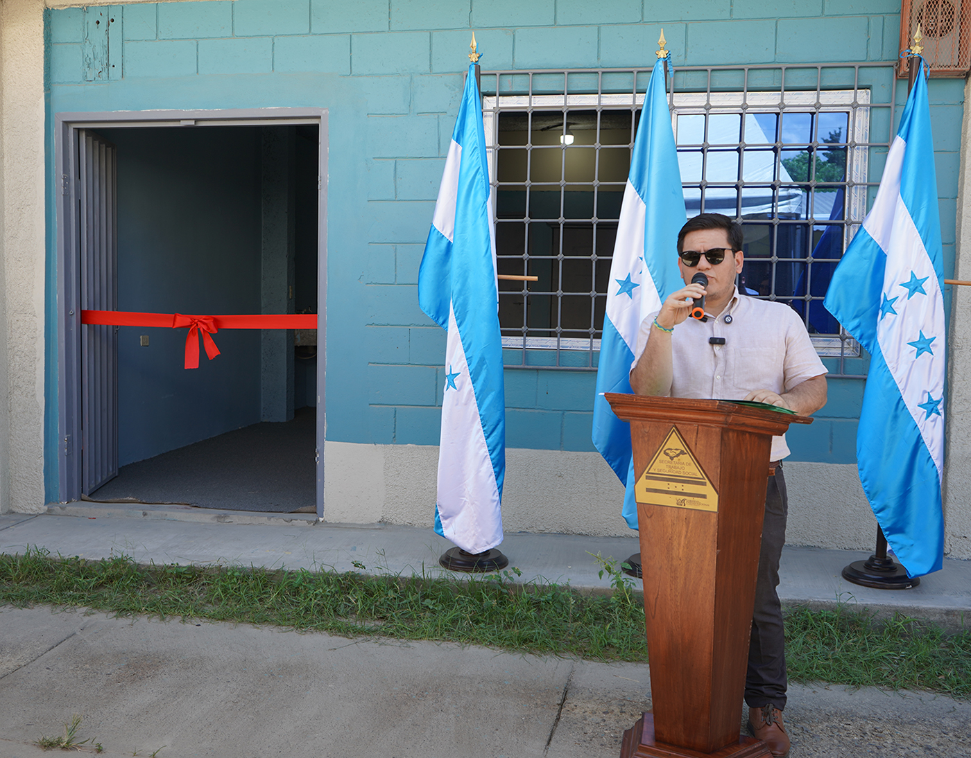 AHM PARTICIPA EN INAUGURACIÓN DE OFICINA REGIONAL DE LA SECRETARÍA DE TRABAJO EN CHOLOMA