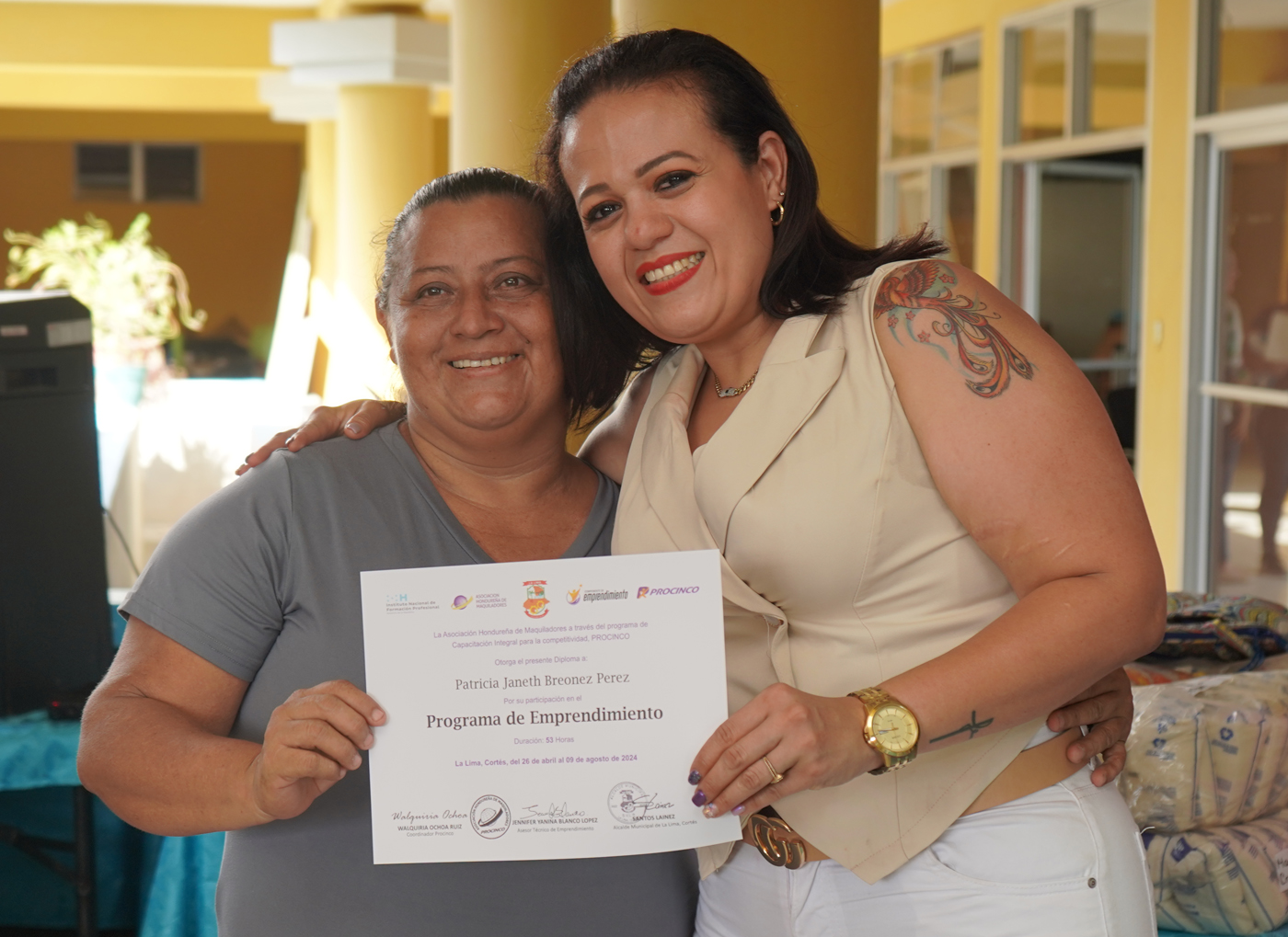 MUNICIPALIDAD DE LA LIMA, CON APOYO DE LA AHM, IMPULSA A 41 MUJERES EMPRENDEDORAS CON CAPITAL SEMILLA Y FORMACIÓN EMPRESARIAL