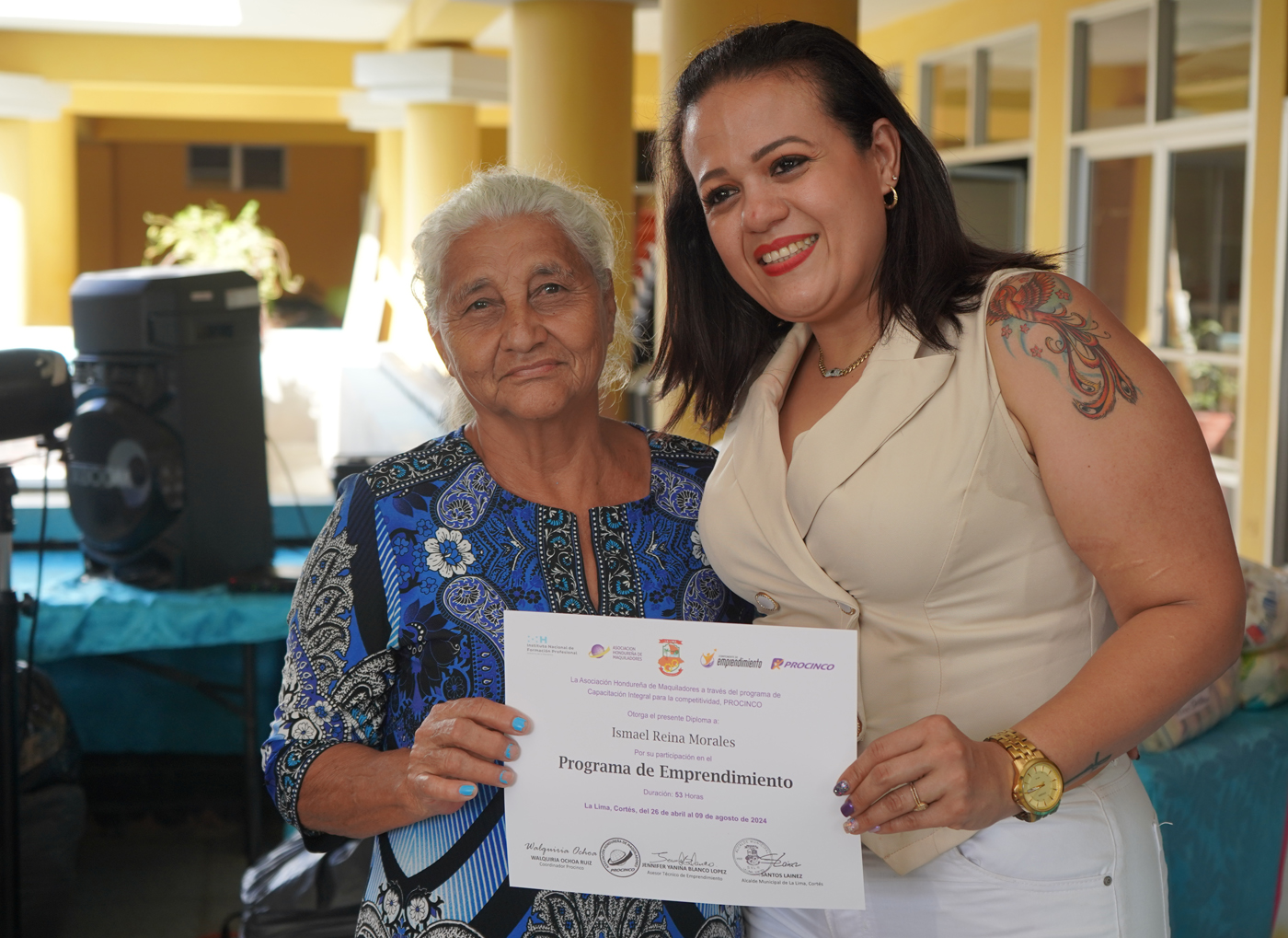 MUNICIPALIDAD DE LA LIMA, CON APOYO DE LA AHM, IMPULSA A 41 MUJERES EMPRENDEDORAS CON CAPITAL SEMILLA Y FORMACIÓN EMPRESARIAL