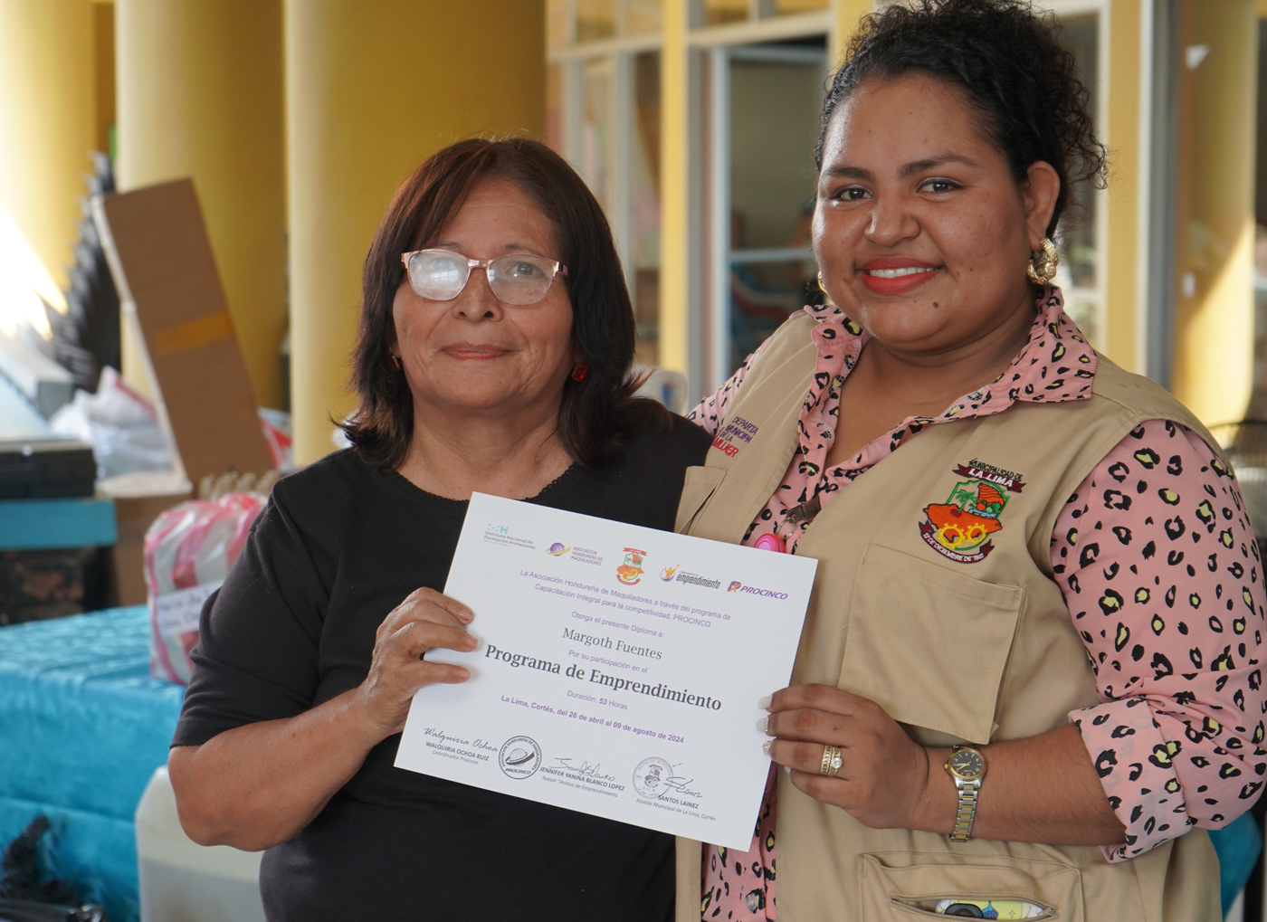 MUNICIPALIDAD DE LA LIMA, CON APOYO DE LA AHM, IMPULSA A 41 MUJERES EMPRENDEDORAS CON CAPITAL SEMILLA Y FORMACIÓN EMPRESARIAL