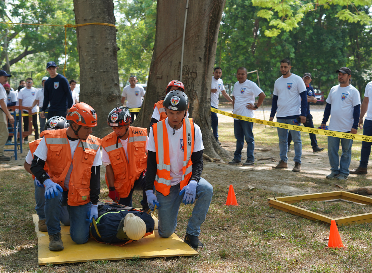 UNIDAD DE SSO DE LA ASOCIACIÓN HONDUREÑA DE MAQUILADORES ORGANIZA EL XVII ENCUENTRO DE BRIGADAS DE EMERGENCIA