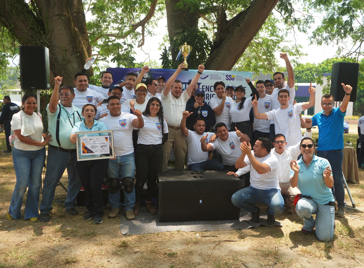 UNIDAD DE SSO DE LA ASOCIACIÓN HONDUREÑA DE MAQUILADORES ORGANIZA EL XVII ENCUENTRO DE BRIGADAS DE EMERGENCIA