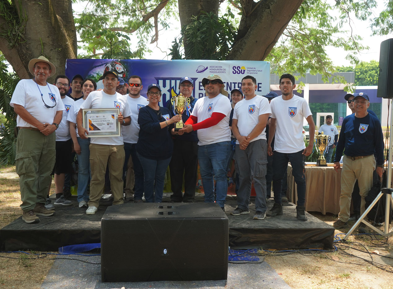 UNIDAD DE SSO DE LA ASOCIACIÓN HONDUREÑA DE MAQUILADORES ORGANIZA EL XVII ENCUENTRO DE BRIGADAS DE EMERGENCIA