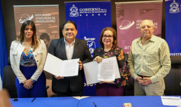 AHM E INFOP SUSCRIBEN CONVENIO N.º 28 PARA FORTALECER LA FORMACIÓN DEL SECTOR TEXTIL-MAQUILADOR