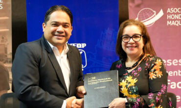 AHM E INFOP SUSCRIBEN CONVENIO N.º 28 PARA FORTALECER LA FORMACIÓN DEL SECTOR TEXTIL-MAQUILADOR