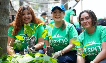 Gildan impulsa jornada de reforestación en San Pedro Sula durante el Mes de la Tierra