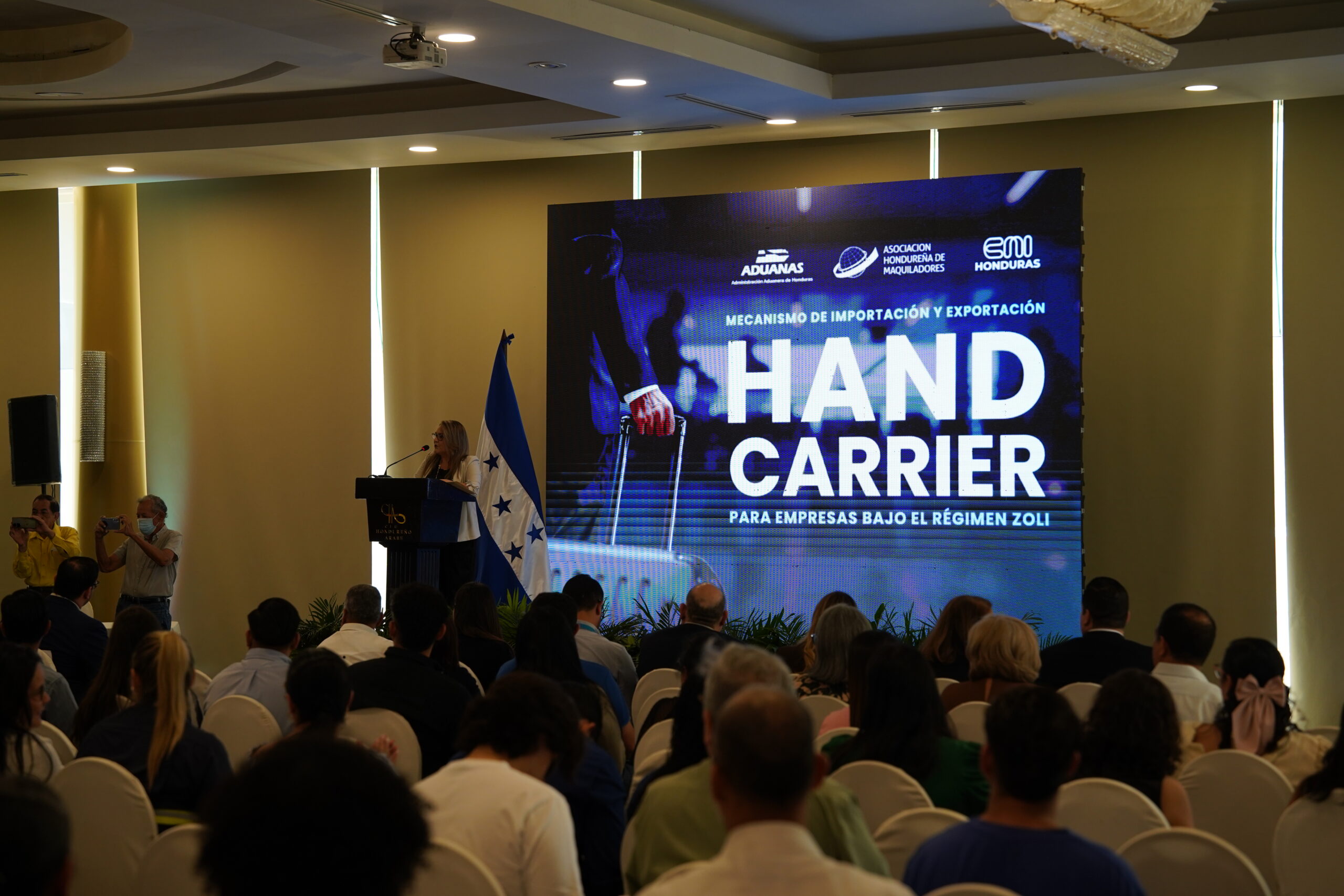 Aduanas Honduras, AHM y CNI lanzan mecanismo Hand Carrier para agilizar el comercio exterior en Zonas Libres