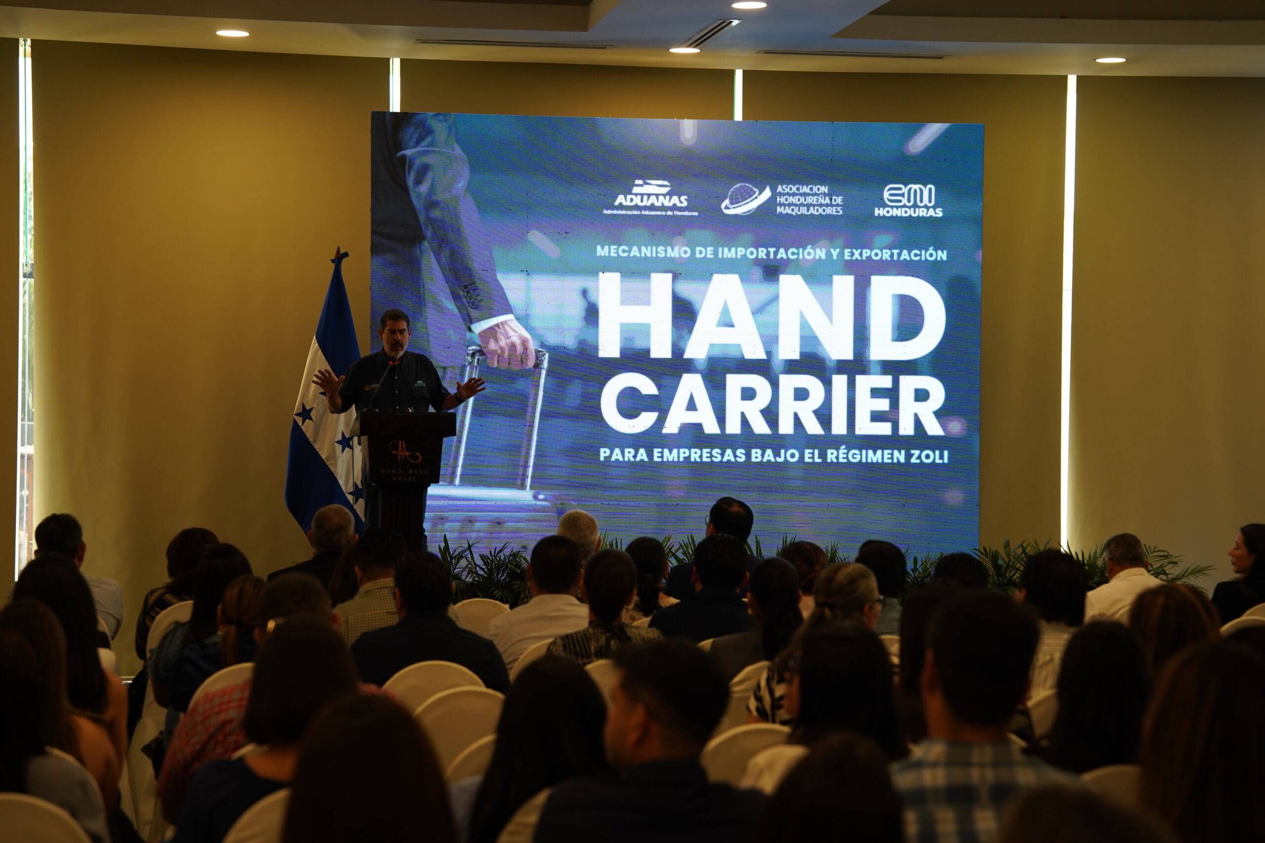 Aduanas Honduras, AHM y CNI lanzan mecanismo Hand Carrier para agilizar el comercio exterior en Zonas Libres