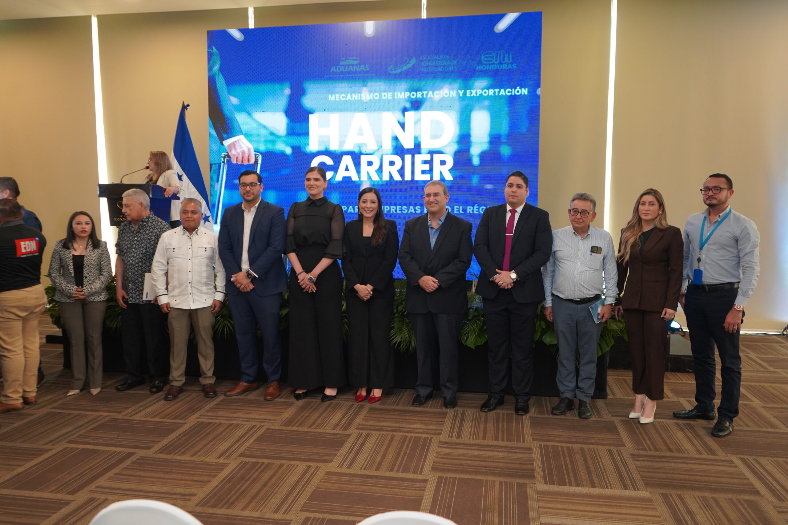 Aduanas Honduras, AHM y CNI lanzan mecanismo Hand Carrier para agilizar el comercio exterior en Zonas Libres