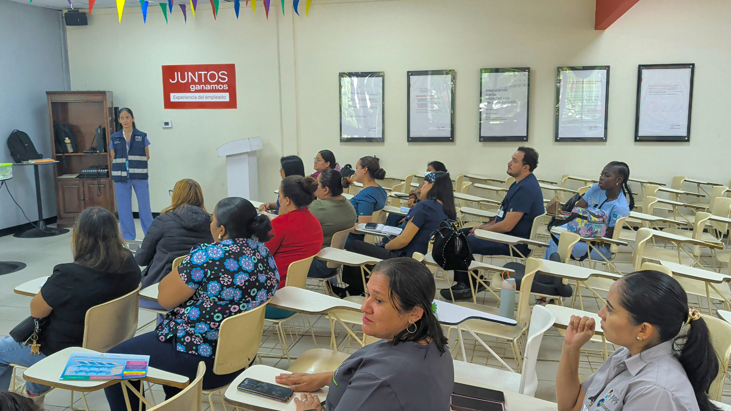 AHM y empresas afiliadas impulsan plan preventivo de salud ante casos de sarampión en Cofradía